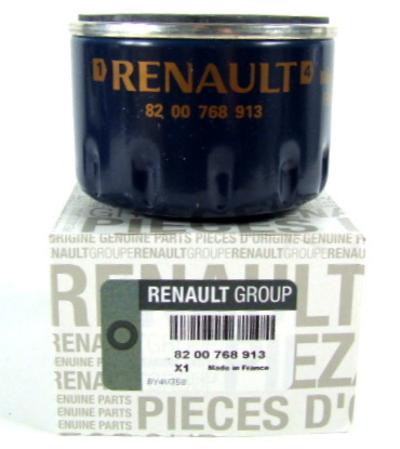 купить Масляный фильтр RENAULT 8200768913 на Рено (Renault) Дачия (Dacia) Логан, МСВ, Дастер, Лоджи.