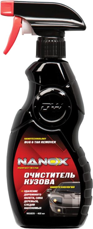 купить Очиститель кузова NANOX NX5629, нанотехнология (450 мл) на Рено (Renault) Дачия (Dacia) Логан, МСВ, Дастер, Лоджи.