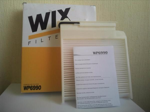 купить Салонный фильтр WIX WP6990 на Рено (Renault) Дачия (Dacia) Логан, МСВ, Дастер, Лоджи.