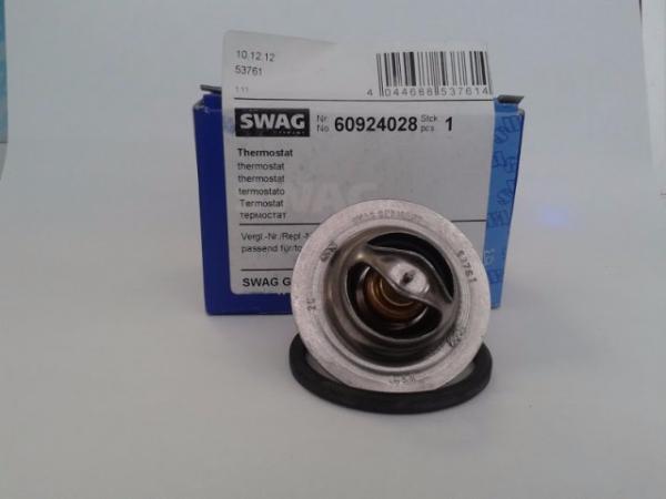 купить Термостат SWAG 60924028 (с прокладкой) на Рено (Renault) Дачия (Dacia) Логан, МСВ, Дастер, Лоджи.
