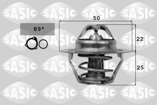 купить Термостат SASIC 4000363 на Рено (Renault) Дачия (Dacia) Логан, МСВ, Дастер, Лоджи.