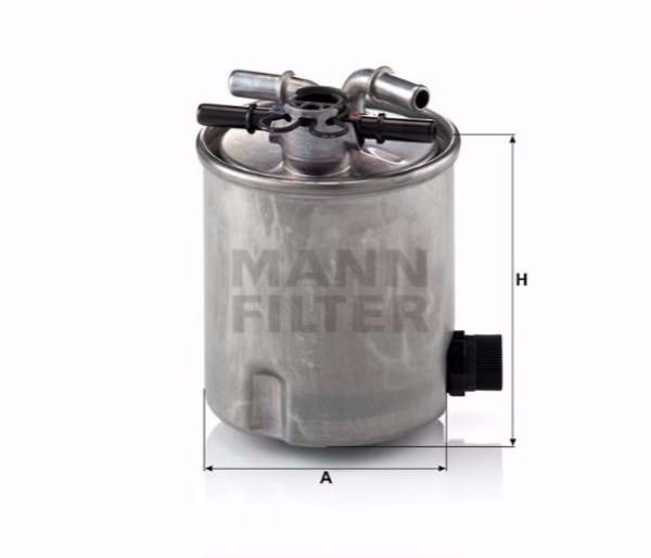 купить Топливный фильтр MANN WK 9007 на Рено (Renault) Дачия (Dacia) Логан, МСВ, Дастер, Лоджи.
