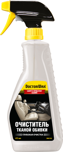 купить Очиститель тканевой обивки DOCTOR WAX DW5192 (475 мл) на Рено (Renault) Дачия (Dacia) Логан, МСВ, Дастер, Лоджи.
