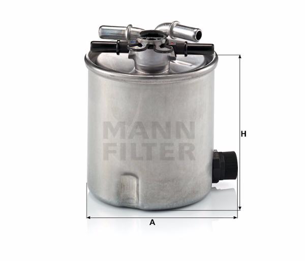 купить Топливный фильтр MANN WK 9008 на Рено (Renault) Дачия (Dacia) Логан, МСВ, Дастер, Лоджи.
