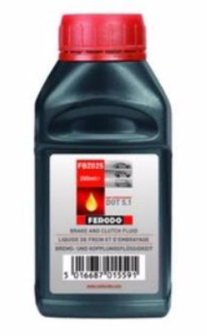 купить Тормозная жидкость FERODO Synthetic DOT5.1 0.25л. на Рено (Renault) Дачия (Dacia) Логан, МСВ, Дастер, Лоджи.