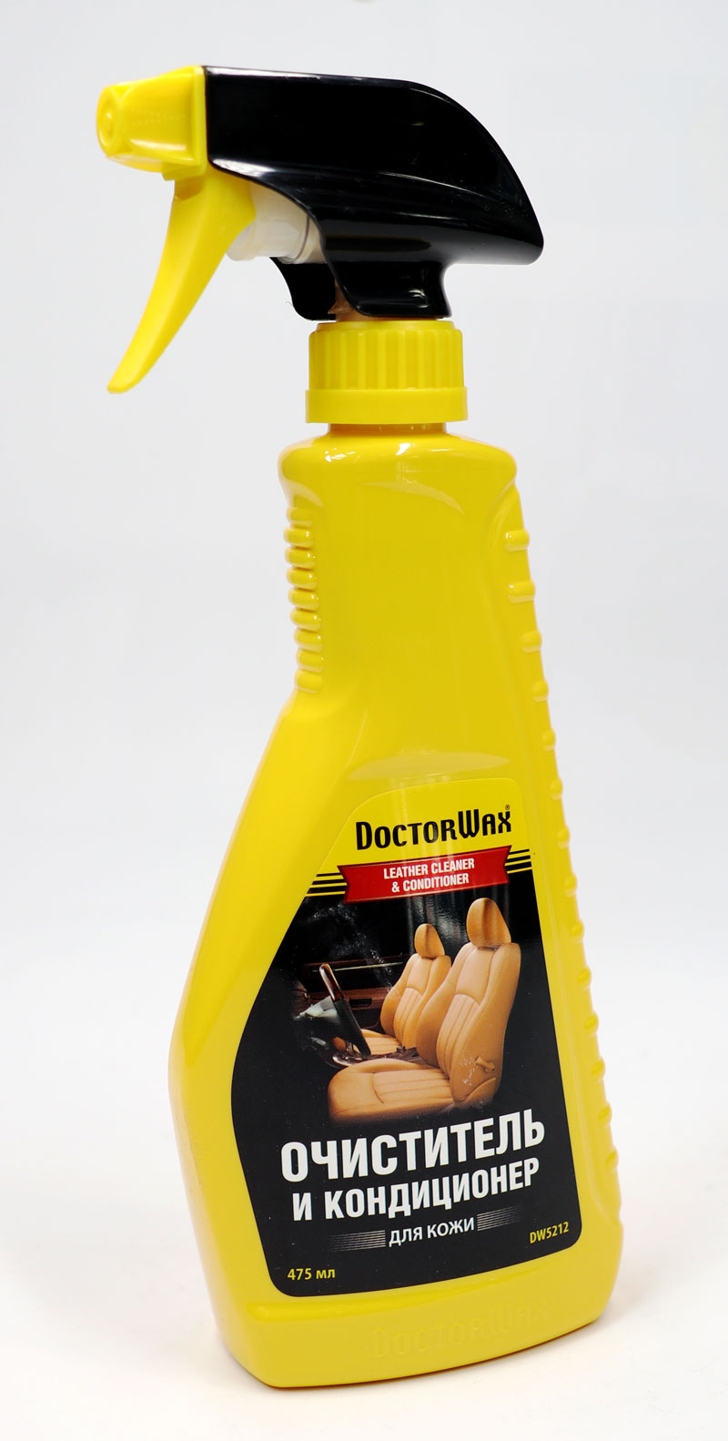купить Очиститель-кондиционер для кожи DOCTOR WAX DW5212 (475 мл) на Рено (Renault) Дачия (Dacia) Логан, МСВ, Дастер, Лоджи.